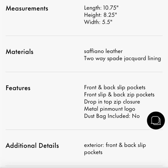 Kate Spade Medium Staci Wrapping Paper Bag w/Crossbody Strap & Wallet - Picture 15 of 15